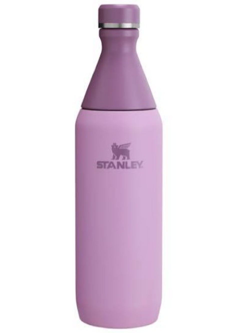 Stanley slim bottle Stainless Steel Lavender Water Bottle 20oz screw on - Picture 1 of 4